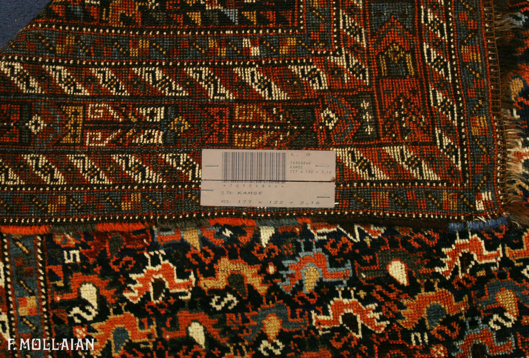 Tapis Persan Antique Khamse n°:76904844